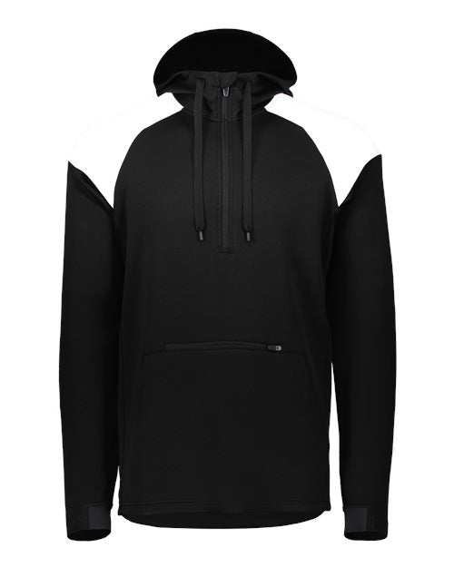 Holloway 222584 Men's Limitless Quarter-Zip Hooded Pullover