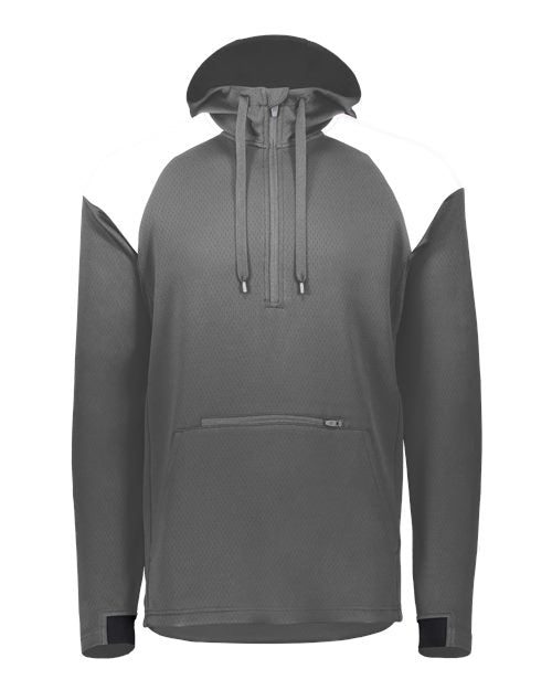 Holloway 222584 Men's Limitless Quarter-Zip Hooded Pullover