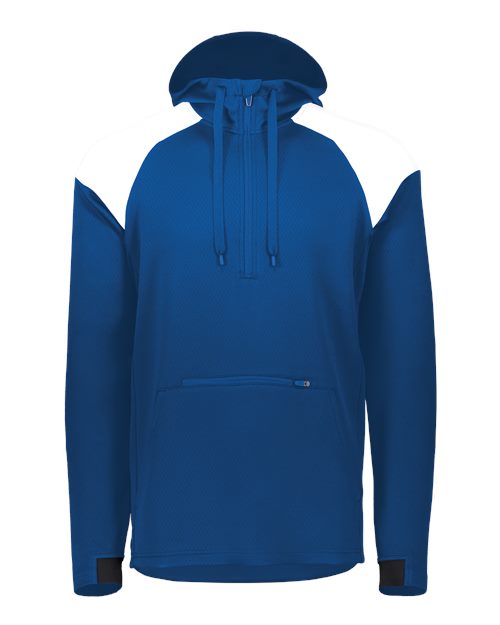 Holloway 222584 Men's Limitless Quarter-Zip Hooded Pullover