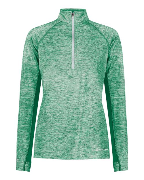 Holloway 222774 Women's Electrify CoolCore® Quarter-Zip Pullover