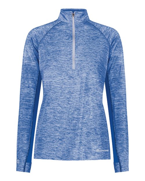Holloway 222774 Women's Electrify CoolCore® Quarter-Zip Pullover