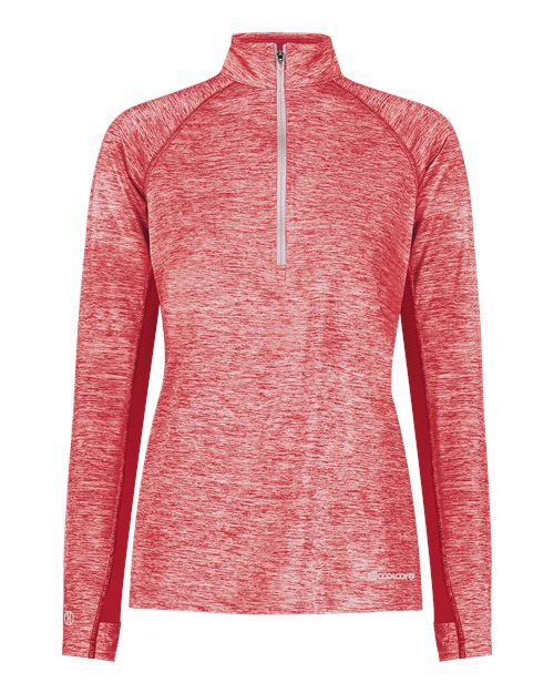 Holloway 222774 Women's Electrify CoolCore® Quarter-Zip Pullover