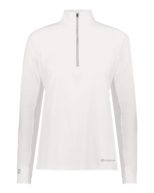 Holloway 222774 Women's Electrify CoolCore® Quarter-Zip Pullover
