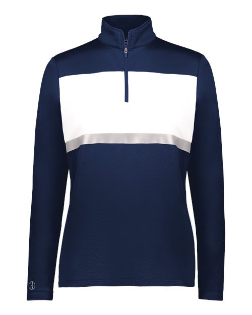 Holloway 222791 Women's Prism Bold Quarter-Zip Pullover