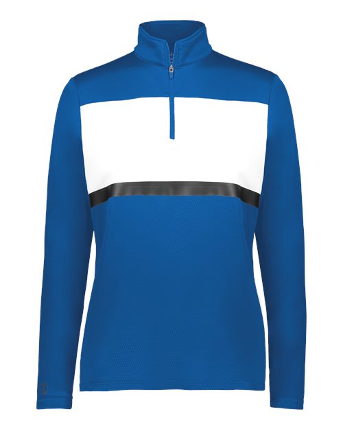 Holloway 222791 Women's Prism Bold Quarter-Zip Pullover