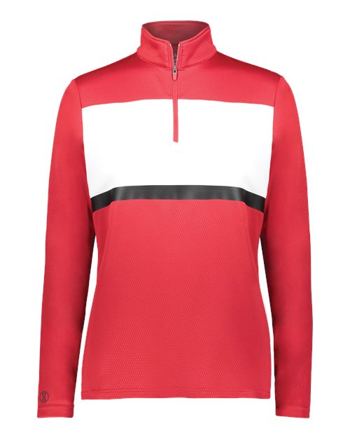 Holloway 222791 Women's Prism Bold Quarter-Zip Pullover