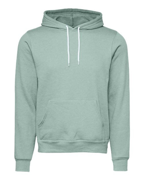 BELLA + CANVAS 3719 Unisex Sponge Fleece Hoodie Sweatshirt