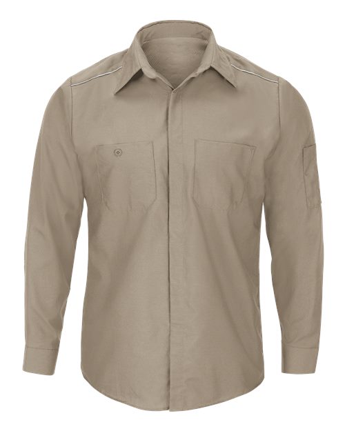 Red Kap SP3AT Men's Tall Pro Airflow Long Sleeve Work Shirt