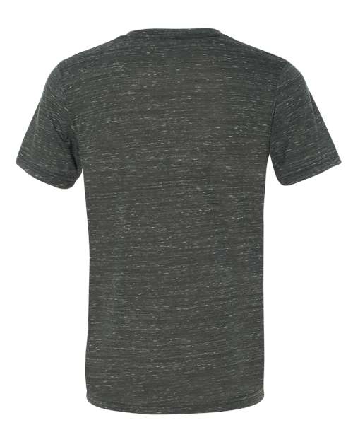 BELLA + CANVAS 3655 Unisex Textured Jersey V-Neck Tee