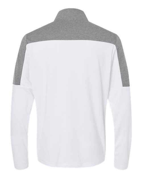 Adidas A552 Men's Ultimate365 Lightweight Colorblocked Quarter-Zip Pullover