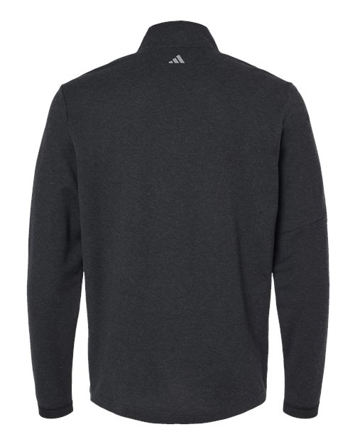 Adidas A554 Men's 3-Stripes Quarter-Zip Sweater Pullover