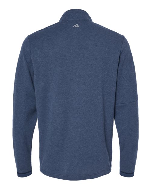 Adidas A554 Men's 3-Stripes Quarter-Zip Sweater Pullover