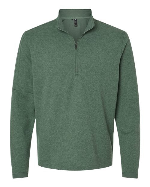 Adidas A554 Men's 3-Stripes Quarter-Zip Sweater Pullover