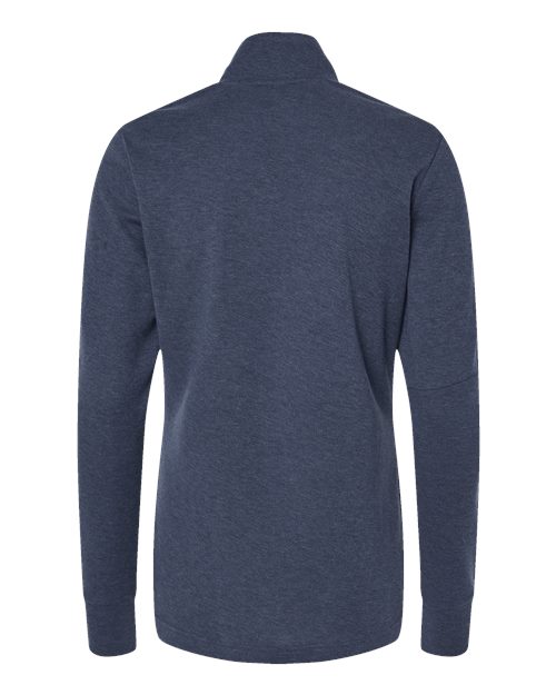 Adidas A555 Women's 3-Stripes Quarter-Zip Sweater Pullover
