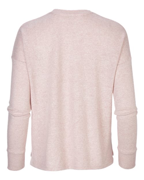 Boxercraft L06 Women's Cuddle Fleece Boxy Crewneck Pullover