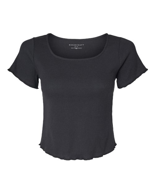Boxercraft BW2403 Women's Baby Rib T-Shirt