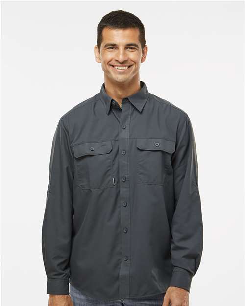 DRI DUCK 4441 Men's Crossroad Woven Shirt