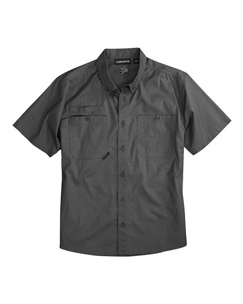 DRI DUCK 4451 Men's Craftsman Woven Short Sleeve Shirt