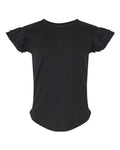 Rabbit Skins 3339 Toddler Flutter Sleeve Tee