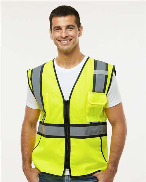 Kishigo 1595-1598 Unisex Standard Contrast Vest