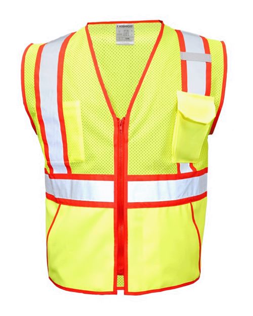 Kishigo 1595-1598 Unisex Standard Contrast Vest