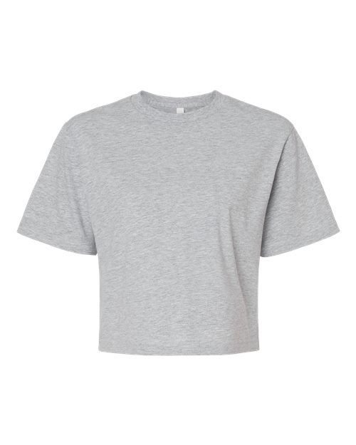 American Apparel 102 Women's Fine Jersey Mid-Length Boxy Tee