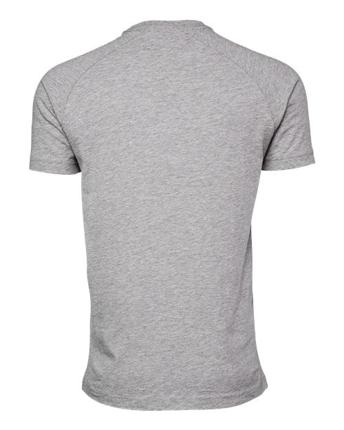 BELLA + CANVAS 3201 Men's Heather CVC Raglan Tee