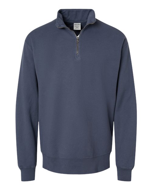 ComfortWash by Hanes GDH425 Unisex Garment-Dyed Quarter-Zip Sweatshirt