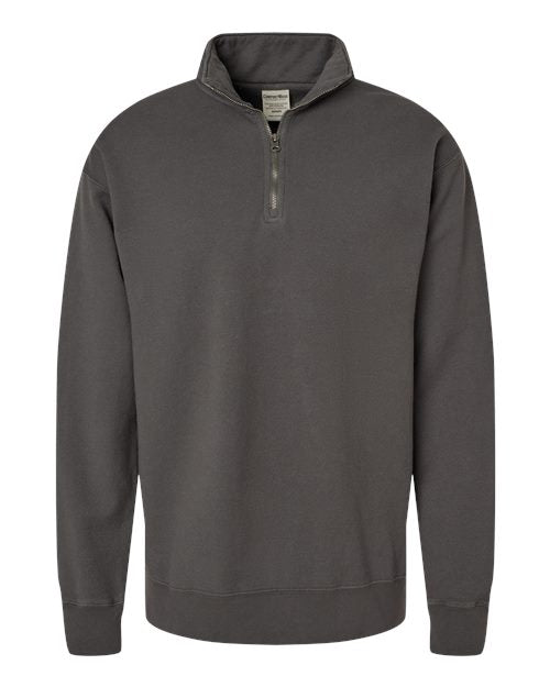 ComfortWash by Hanes GDH425 Unisex Garment-Dyed Quarter-Zip Sweatshirt