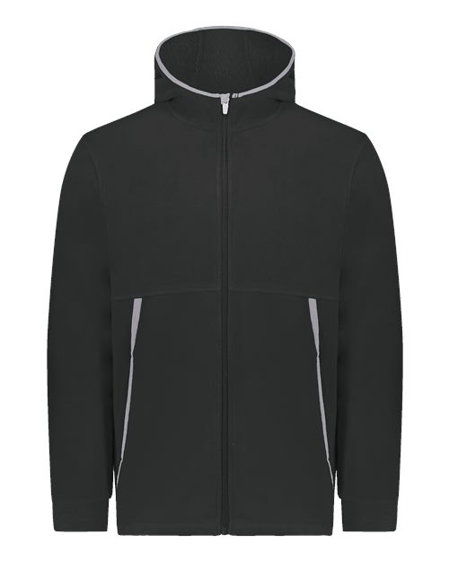 Augusta Sportswear 6859 Youth Eco Revive™ Polar Fleece Hooded Full-Zip Jacket