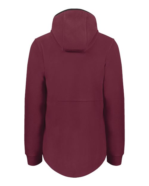 Augusta Sportswear 6860 Women's Eco Revive™ Polar Fleece Hooded Full-Zip Jacket