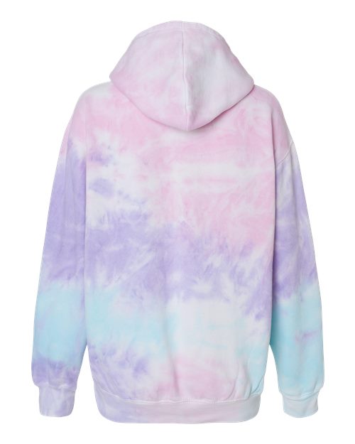Colortone 8777 Unisex Tie-Dyed Hooded Sweatshirt
