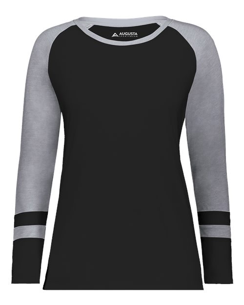 Augusta Sportswear 2917 Women's Triblend Fanatic 2.0 Long Sleeve T-Shirt