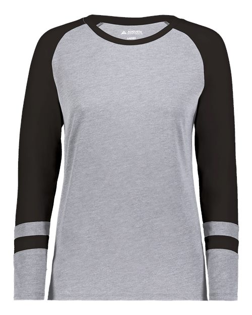 Augusta Sportswear 2917 Women's Triblend Fanatic 2.0 Long Sleeve T-Shirt