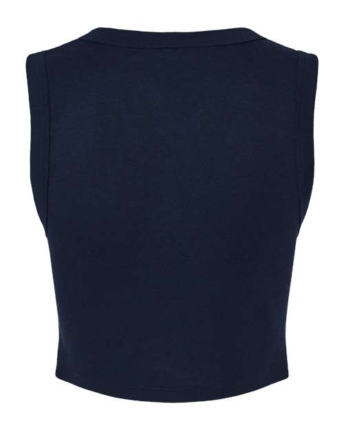 BELLA + CANVAS 1013 Women's Micro Rib Muscle Crop Tank