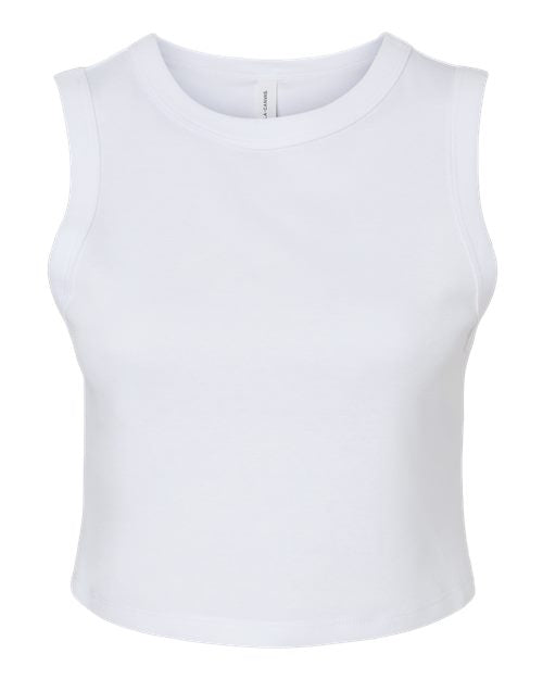 BELLA + CANVAS 1013 Women's Micro Rib Muscle Crop Tank