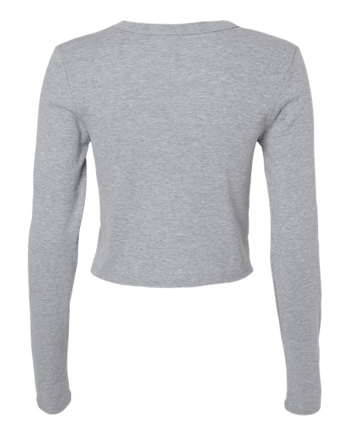 BELLA + CANVAS 1501 Women's Micro Rib Long Sleeve Baby Tee