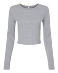 BELLA + CANVAS 1501 Women's Micro Rib Long Sleeve Baby Tee