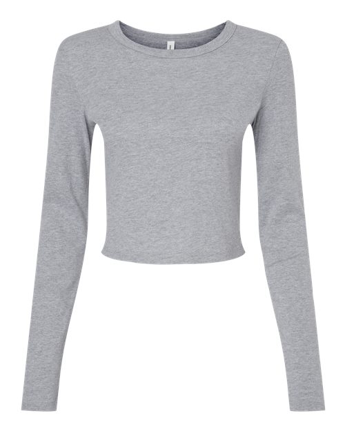 BELLA + CANVAS 1501 Women's Micro Rib Long Sleeve Baby Tee
