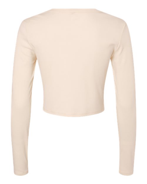 BELLA + CANVAS 1501 Women's Micro Rib Long Sleeve Baby Tee