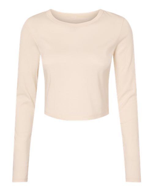 BELLA + CANVAS 1501 Women's Micro Rib Long Sleeve Baby Tee