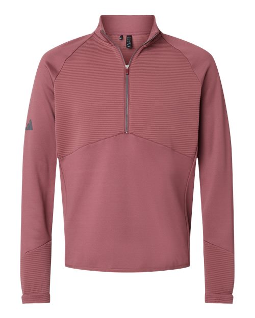Adidas A587 Men's Performance Quarter-Zip Pullover