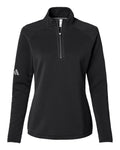 Adidas A589 Women's Spacer Quarter-Zip Pullover
