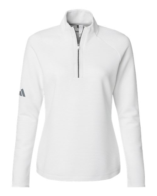Adidas A589 Women's Spacer Quarter-Zip Pullover