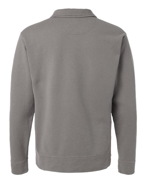 ComfortWash by Hanes GDH490 Unisex Garment-Dyed Polo Collar Sweatshirt