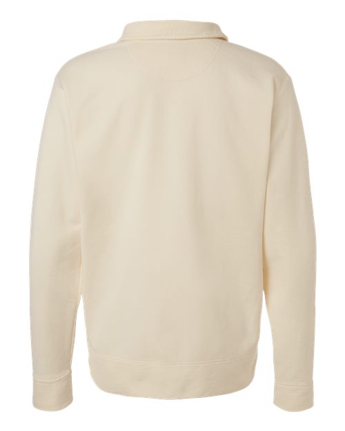 ComfortWash by Hanes GDH490 Unisex Garment-Dyed Polo Collar Sweatshirt