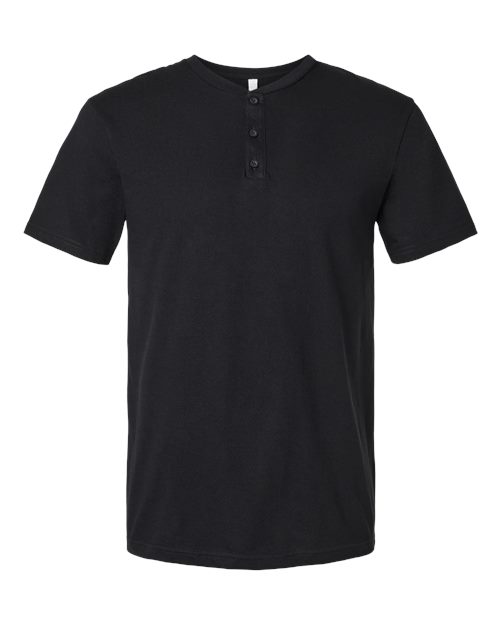 American Apparel 2004CVC Unisex CVC Henley Tee