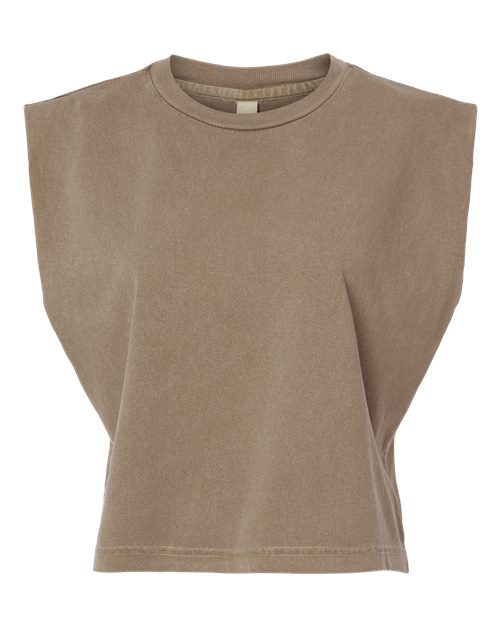 American Apparel 307GD Women's Heavyweight Cotton Garment-Dyed Muscle Tee