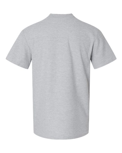 American Apparel 1PQ Unisex Pique Mock Neck Tee