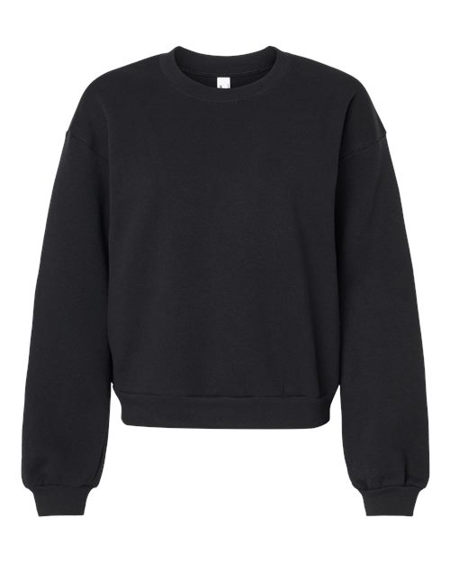 American Apparel RF494 Women's ReFlex Fleece Crewneck Sweatshirt